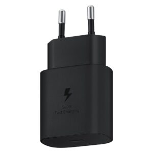 Samsung 25W Super Fast Power Adapter (Excluding Cable) Black